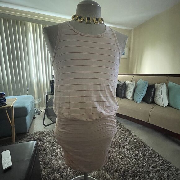 Sundry For Evereve Dress Size 1 Small The Weekender Striped Sleeveless Tank - Picture 1 of 14